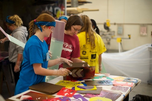 GVSU Engineering Student Leads Young Women at STEPS Camp